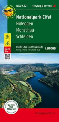 Vorderes Coverbild Nationalpark Eifel, Wander-, Rad- und Freizeitkarte 1:50.000, freytag & berndt, WKD 5371