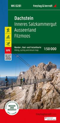 Vorderes Coverbild Dachstein, Wander-, Rad- und Freizeitkarte 1:50.000, freytag & berndt, WK 0281