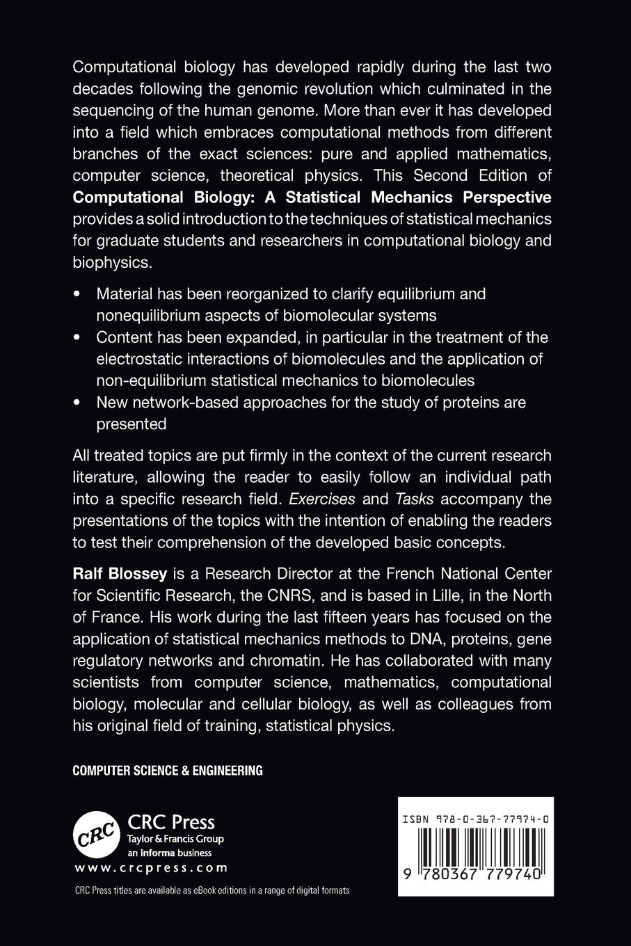 Rückseitencover Computational Biology