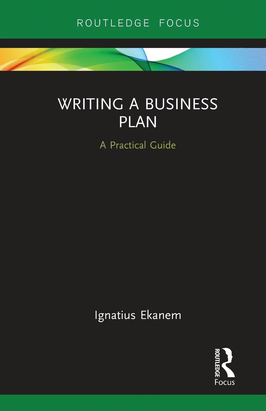 Vorderes Coverbild Writing a Business Plan