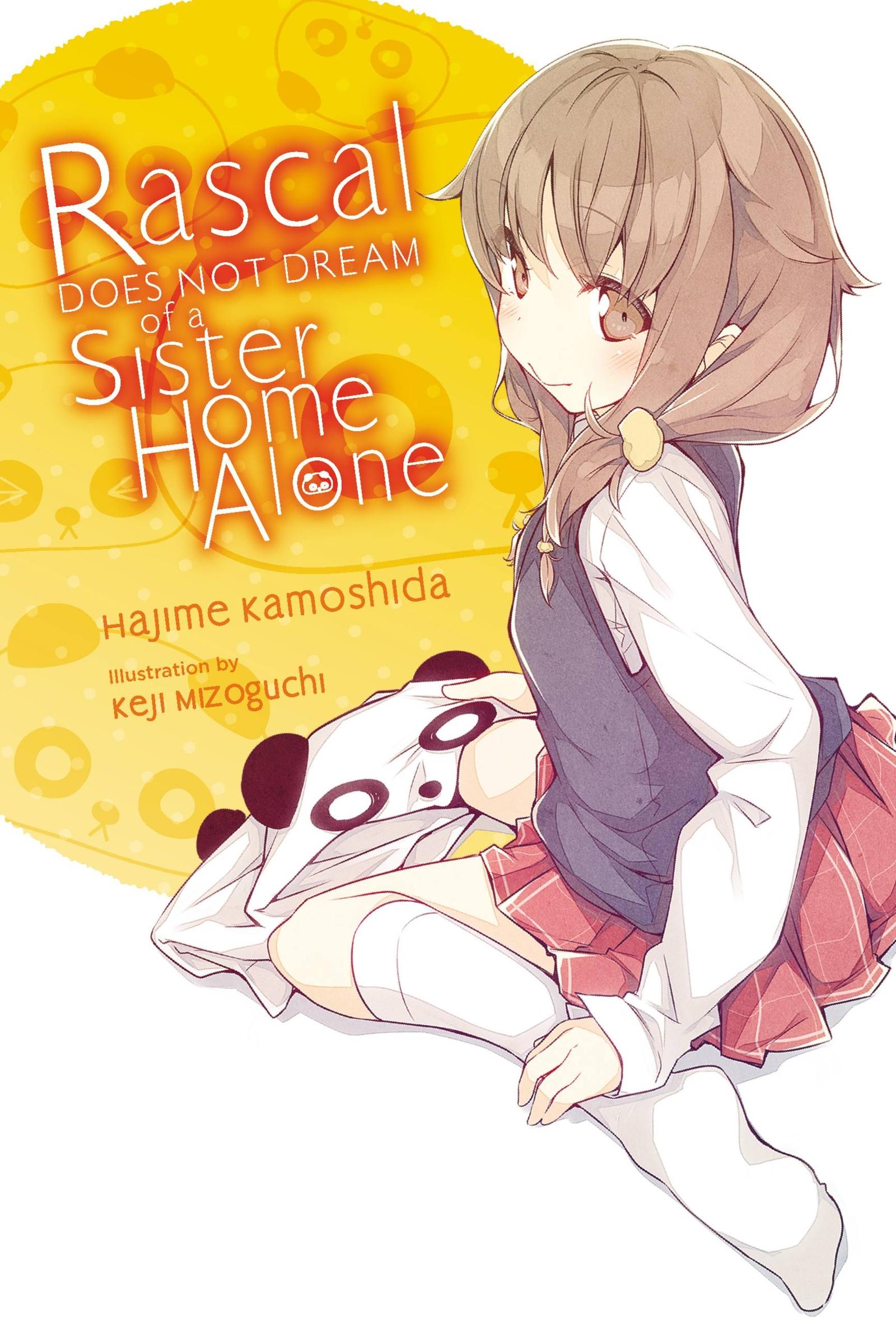 Vorderes Coverbild Rascal Does Not Dream of a Sister Home Alone (Light Novel)