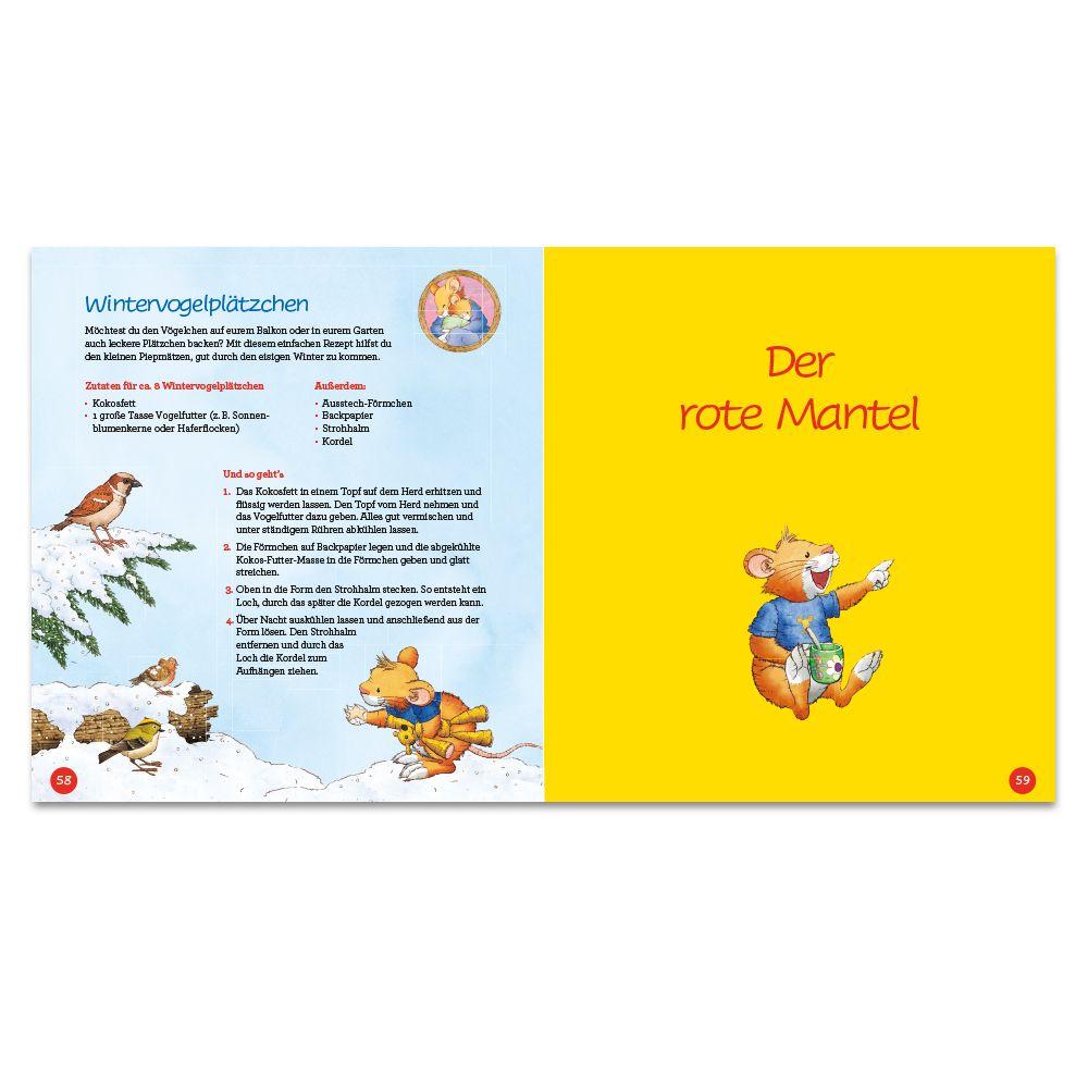 Beispielinhalt (Bild) Bald ist Weihnachten, Leo Lausemaus - Geschichten für den Advent