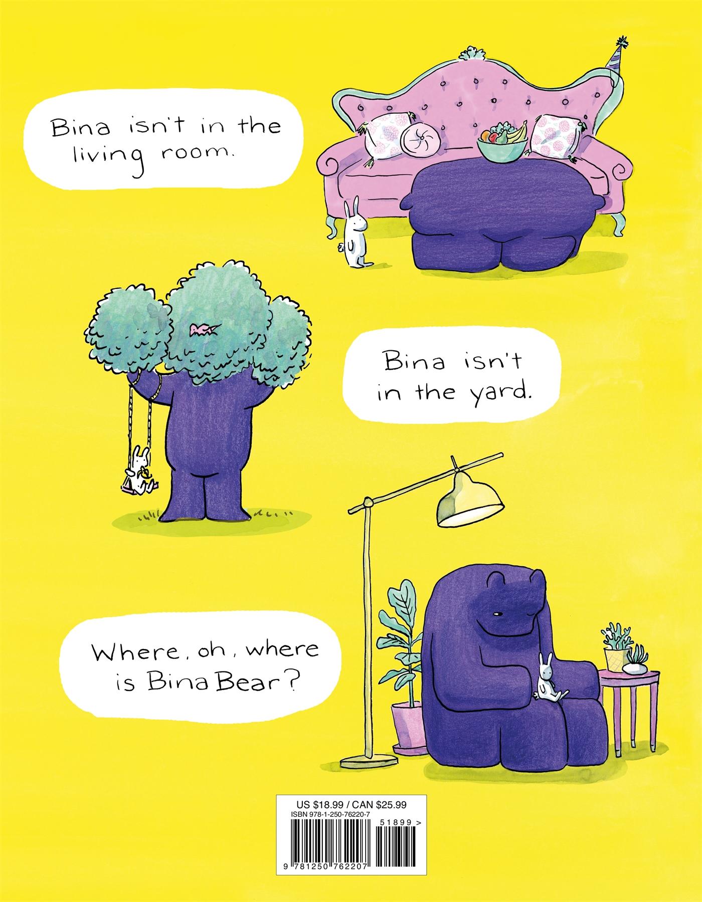 Rückseitencover Where Is Bina Bear?