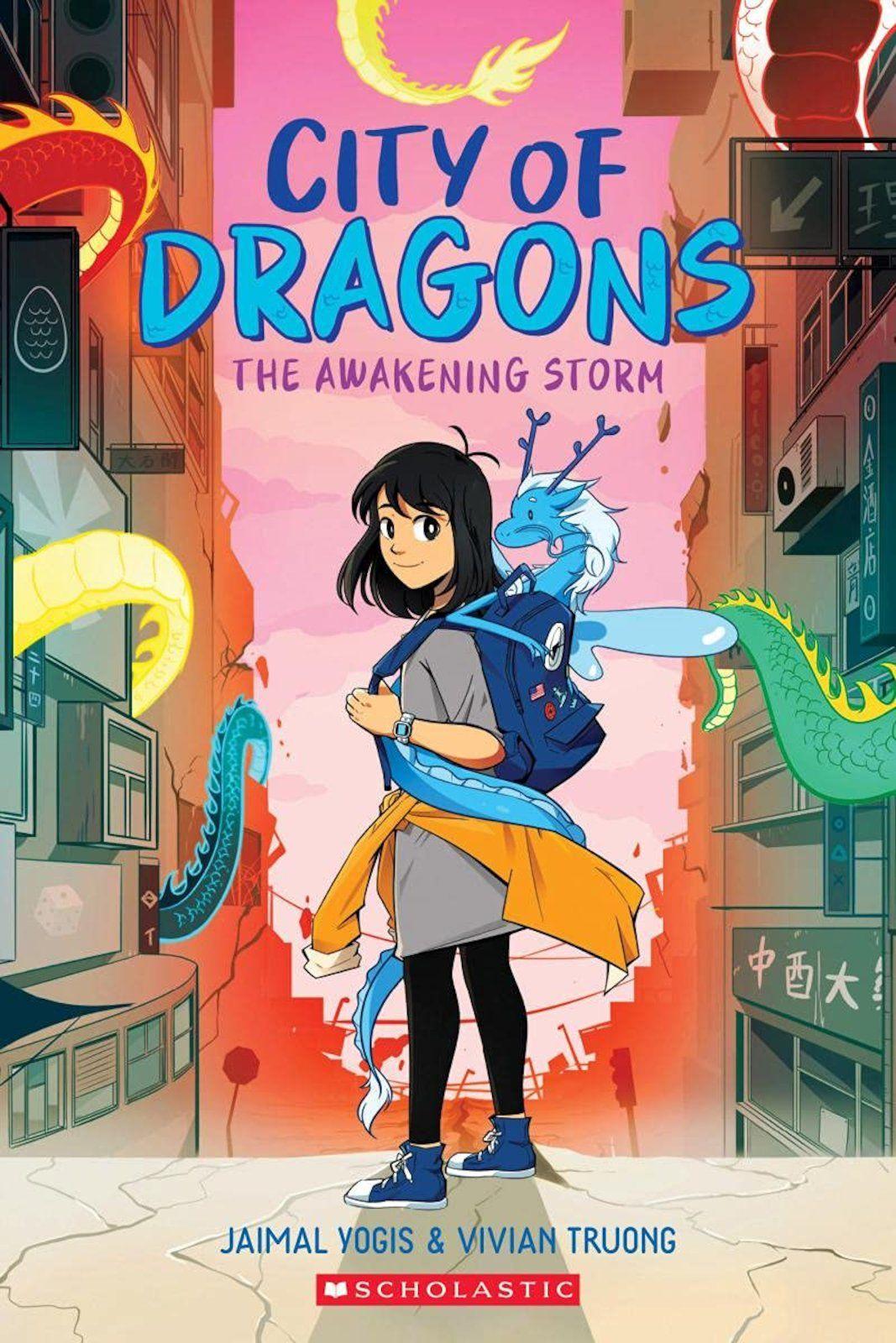 Vorderes Coverbild The Awakening Storm: A Graphic Novel (City of Dragons #1)