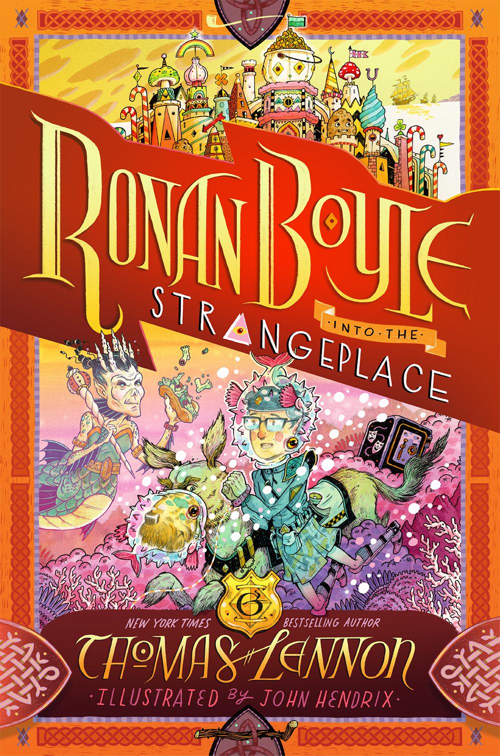 Vorderes Coverbild Ronan Boyle Into the Strangeplace (Ronan Boyle #3)