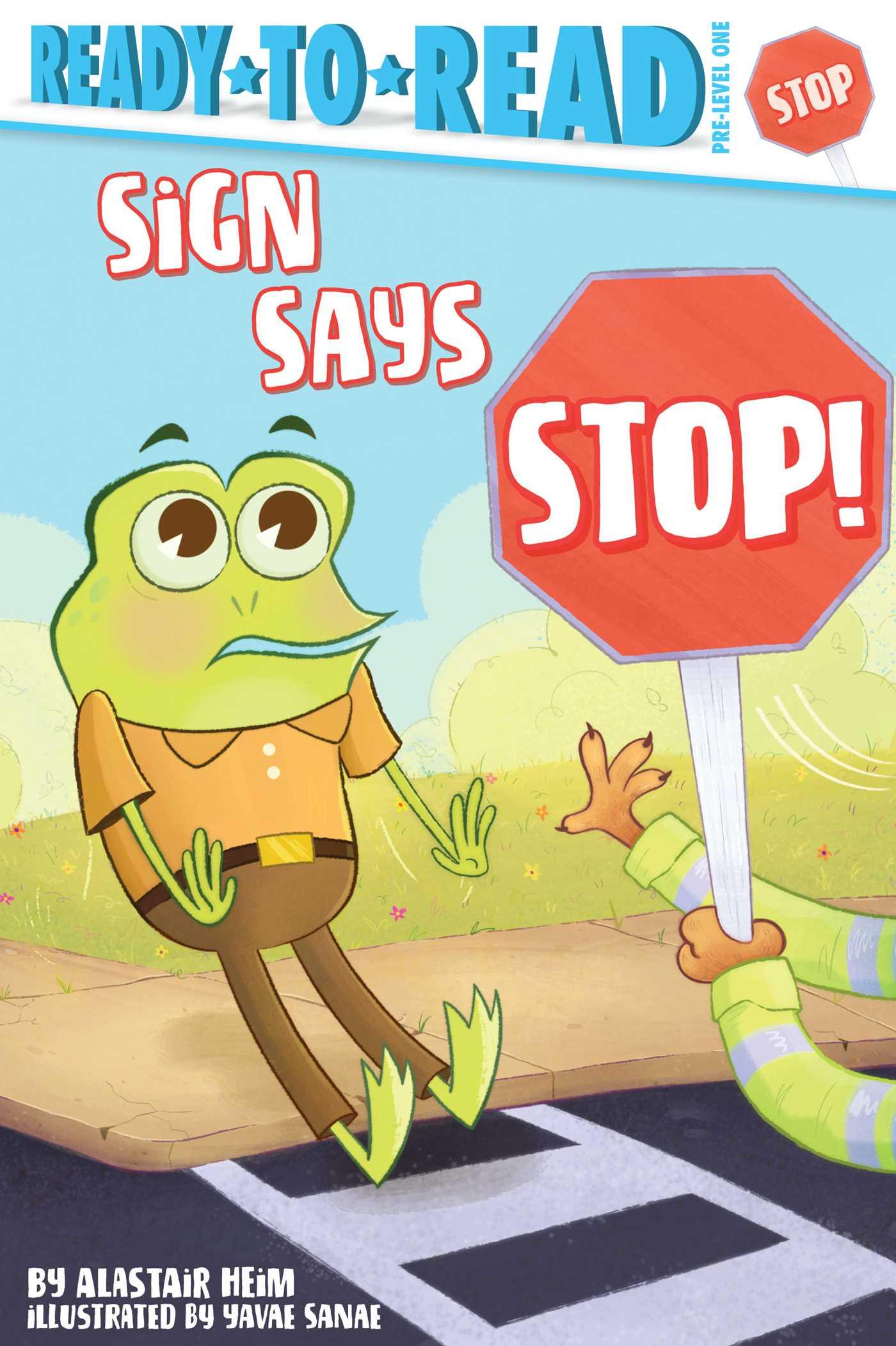 Vorderes Coverbild Sign Says Stop!