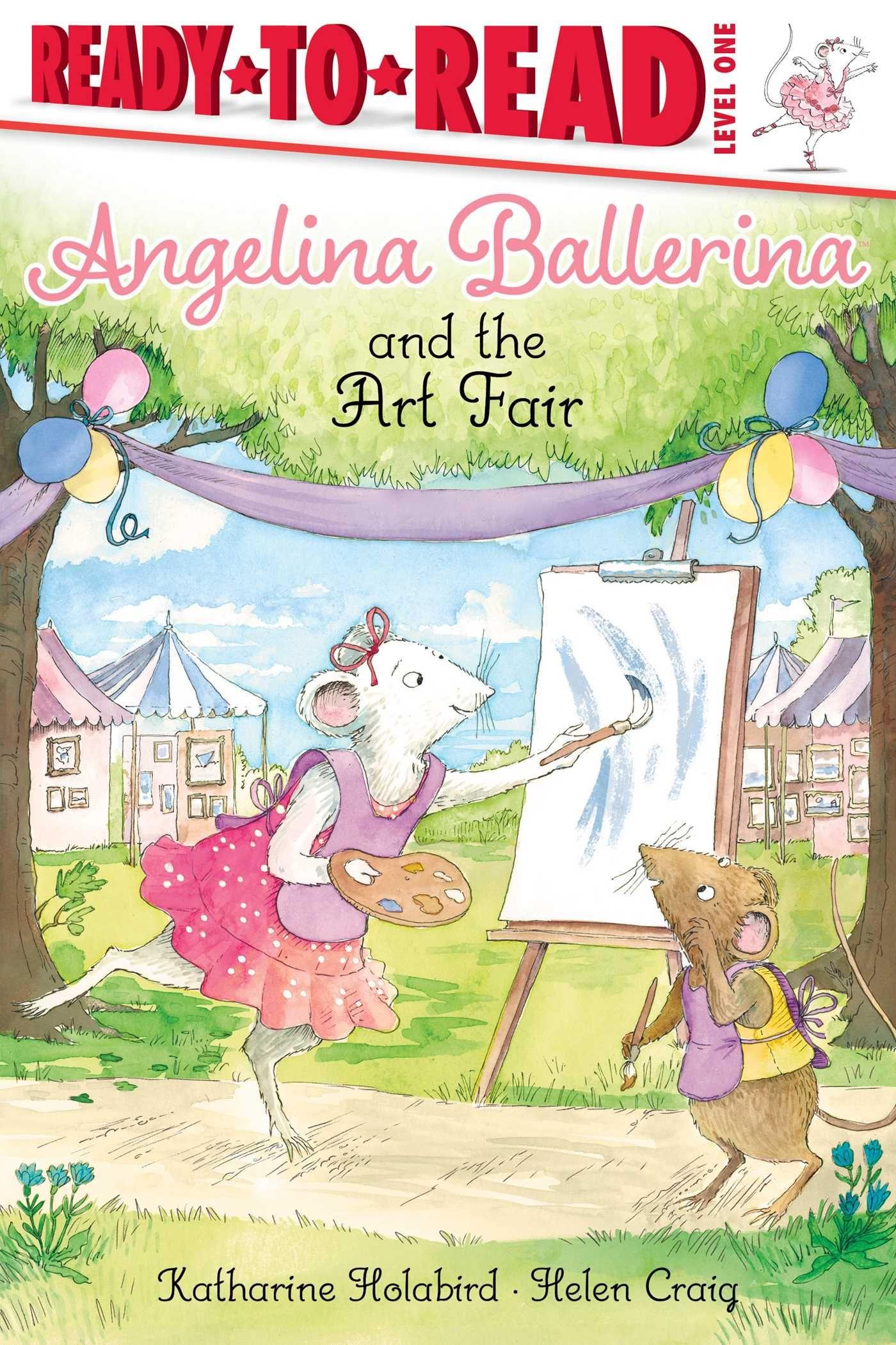 Vorderes Coverbild Angelina Ballerina and the Art Fair