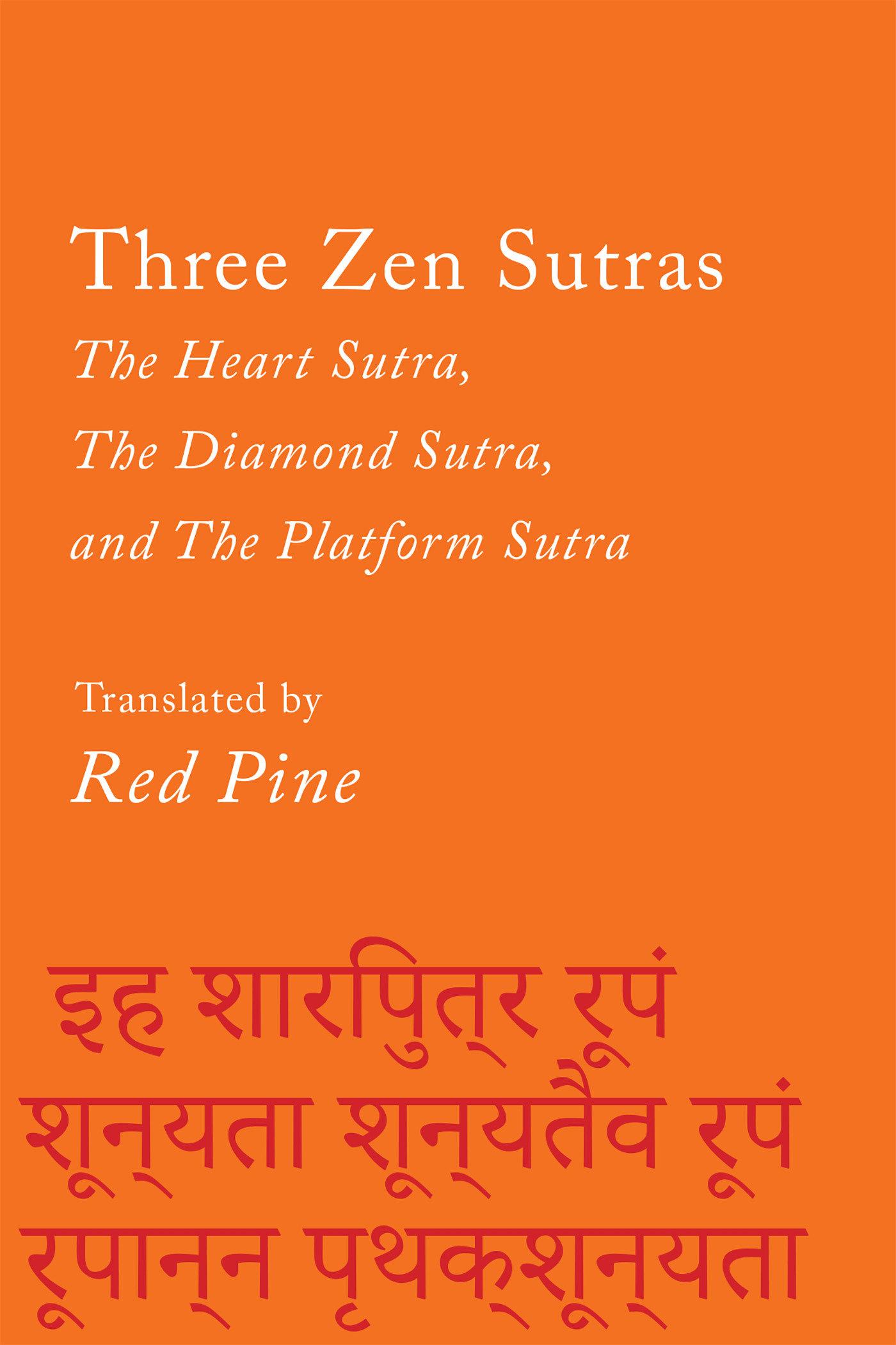 Vorderes Coverbild Three Zen Sutras