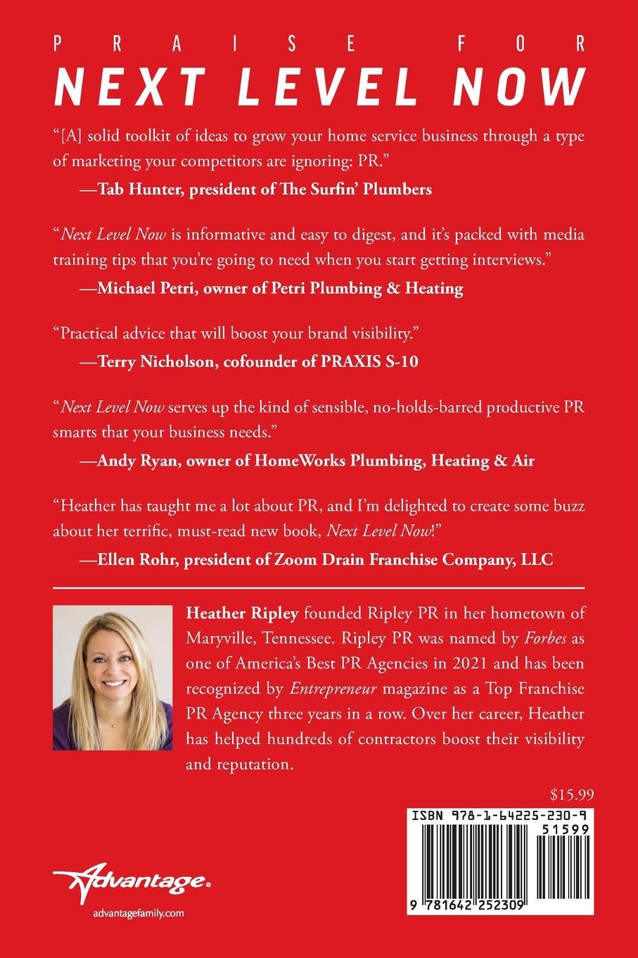 Rückseitencover Next Level Now