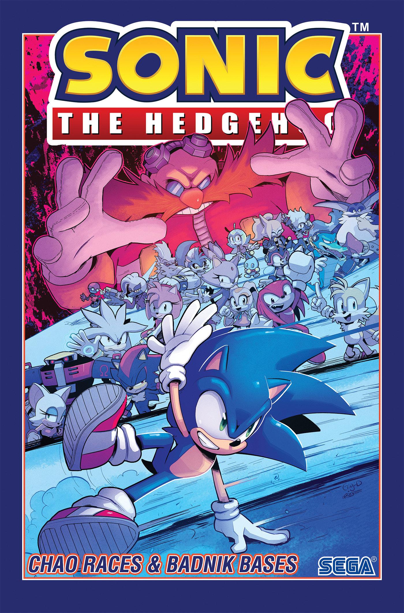 Vorderes Coverbild Sonic the Hedgehog, Vol. 9: Chao Races & Badnik Bases
