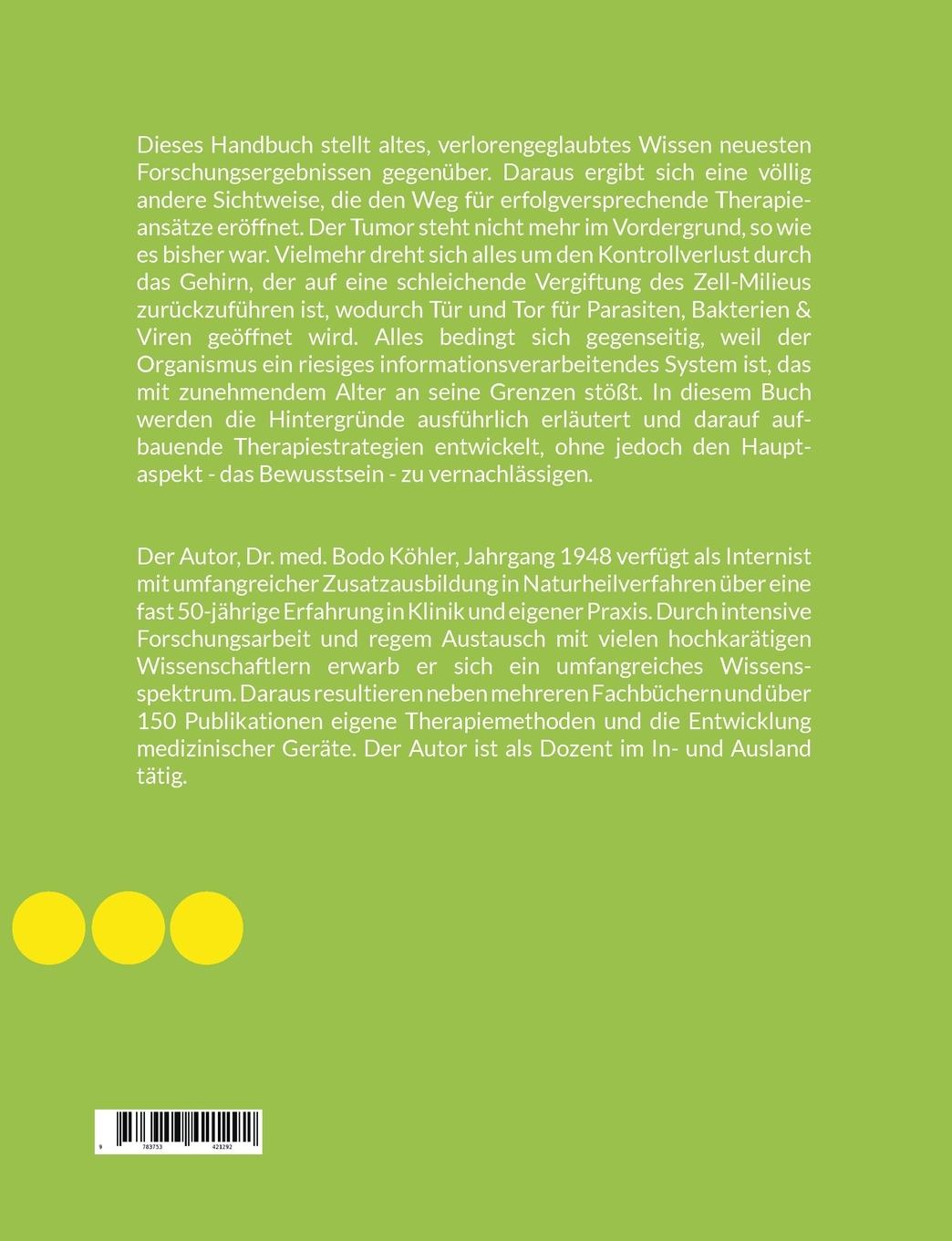 Rückseitencover Krebs - eine heilbare Erkrankung