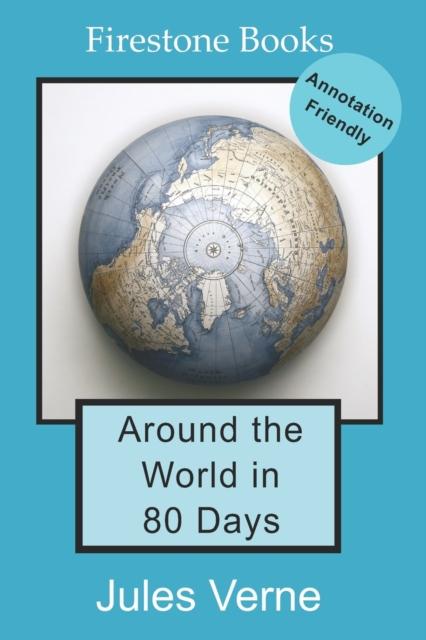 Vorderes Coverbild Around the World in 80 Days: Annotation-Friendly Edition