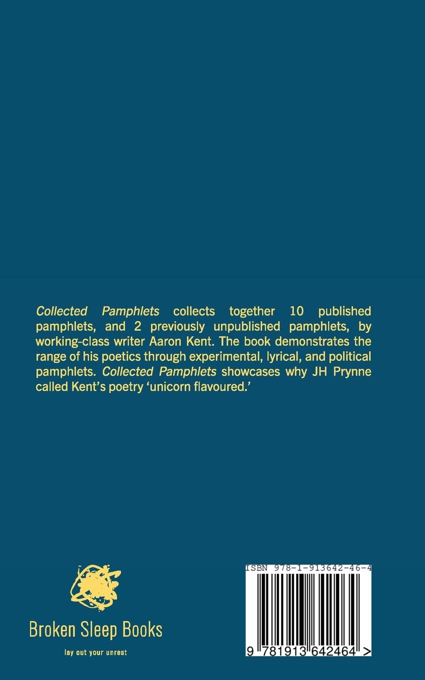 Rückseitencover Collected Pamphlets