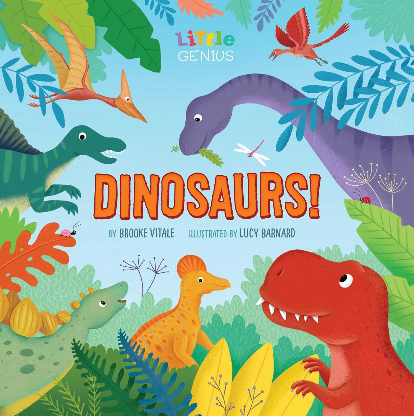 Vorderes Coverbild Little Genius Dinosaurs
