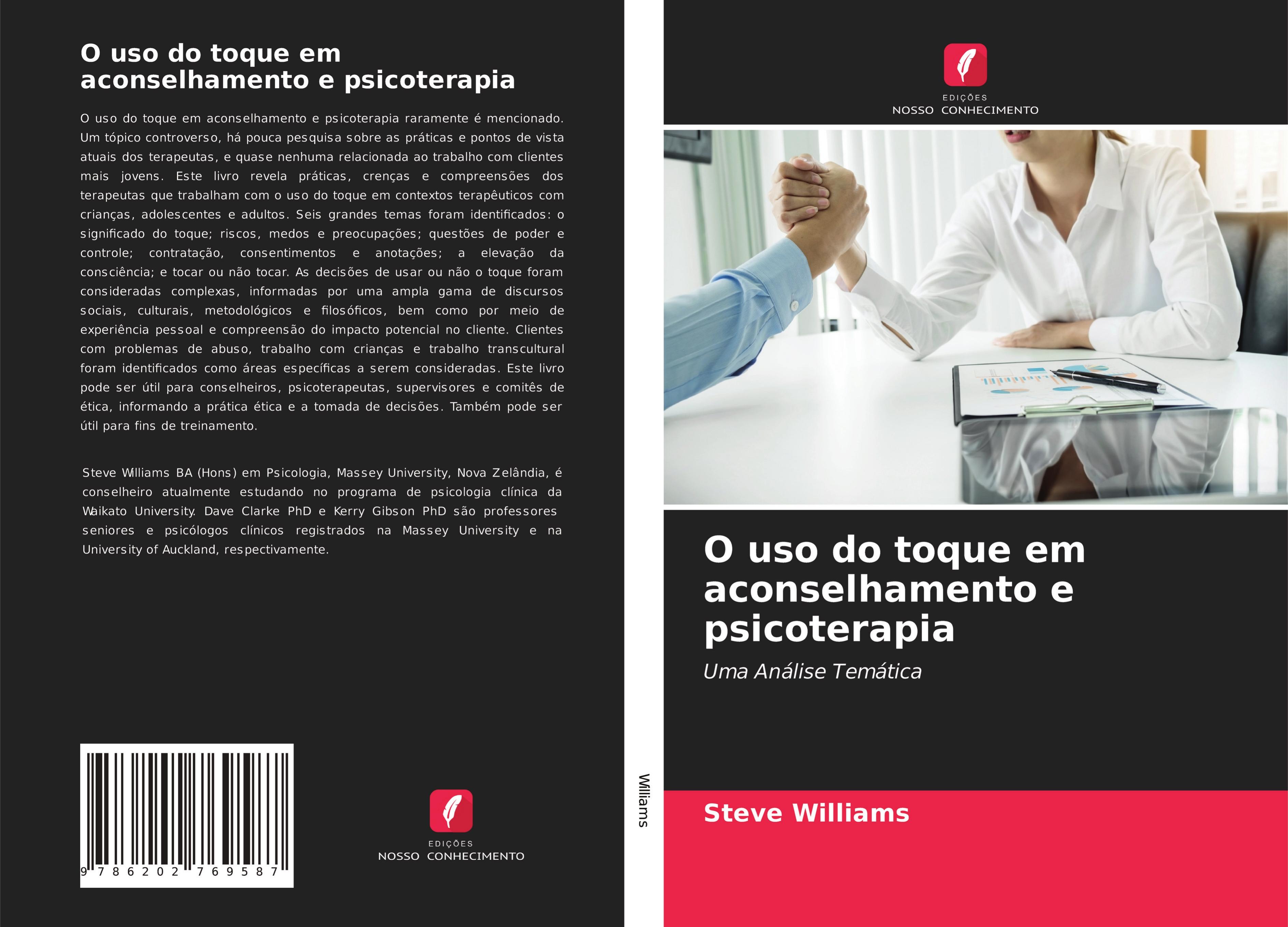 Vorderes Coverbild O uso do toque em aconselhamento e psicoterapia