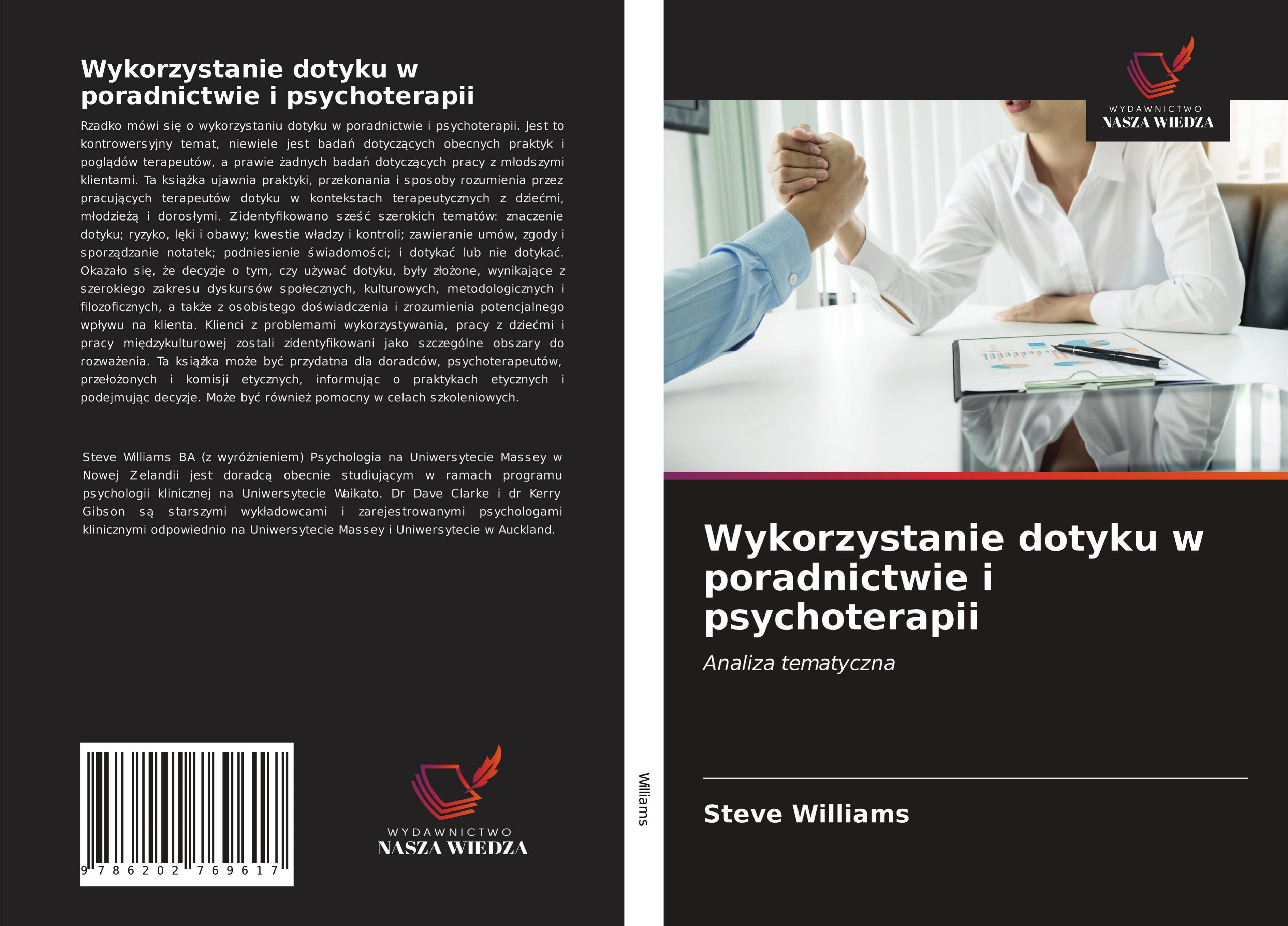 Vorderes Coverbild Wykorzystanie dotyku w poradnictwie i psychoterapii