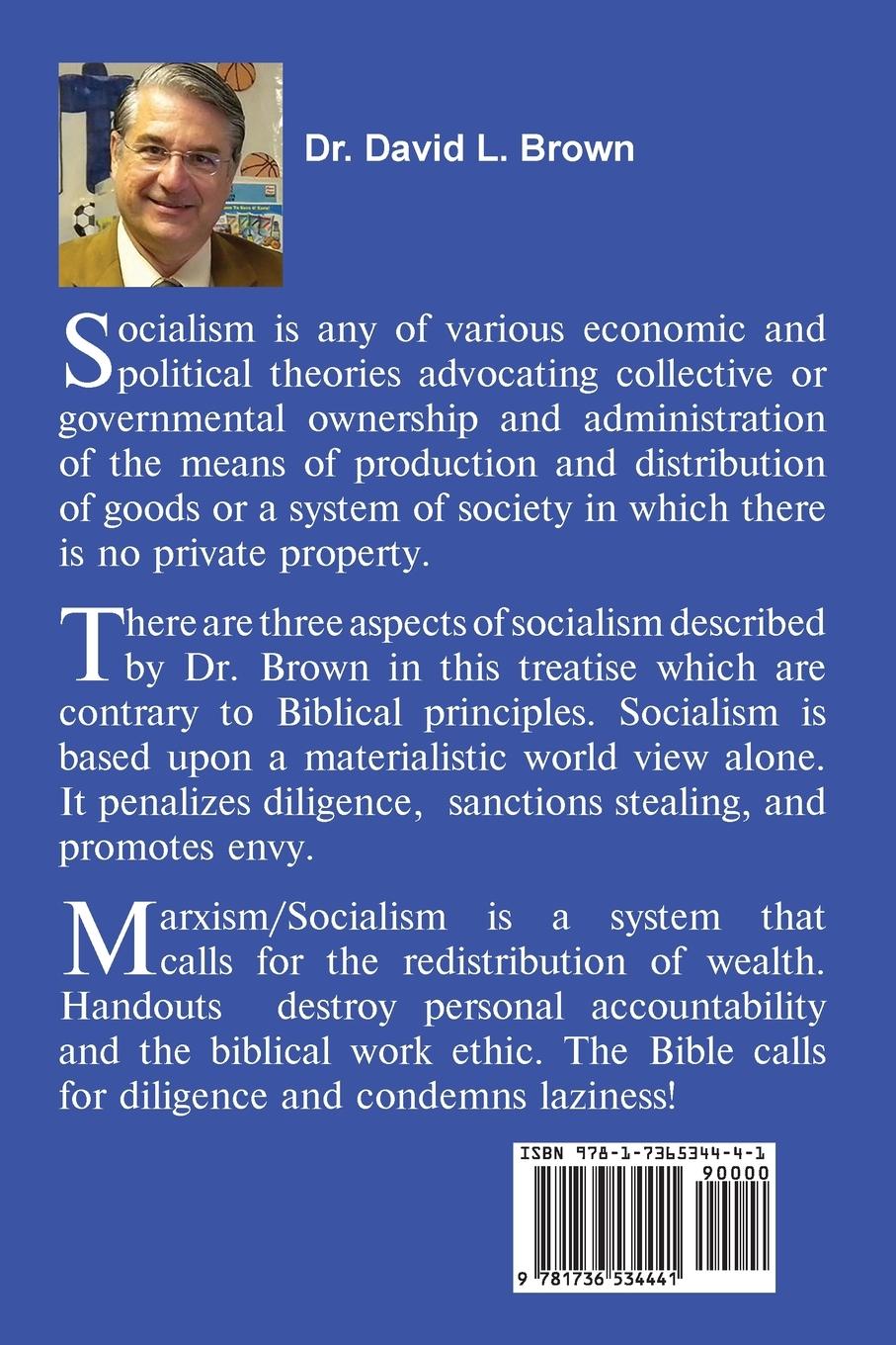 Rückseitencover Why Socialism Is Not Biblical