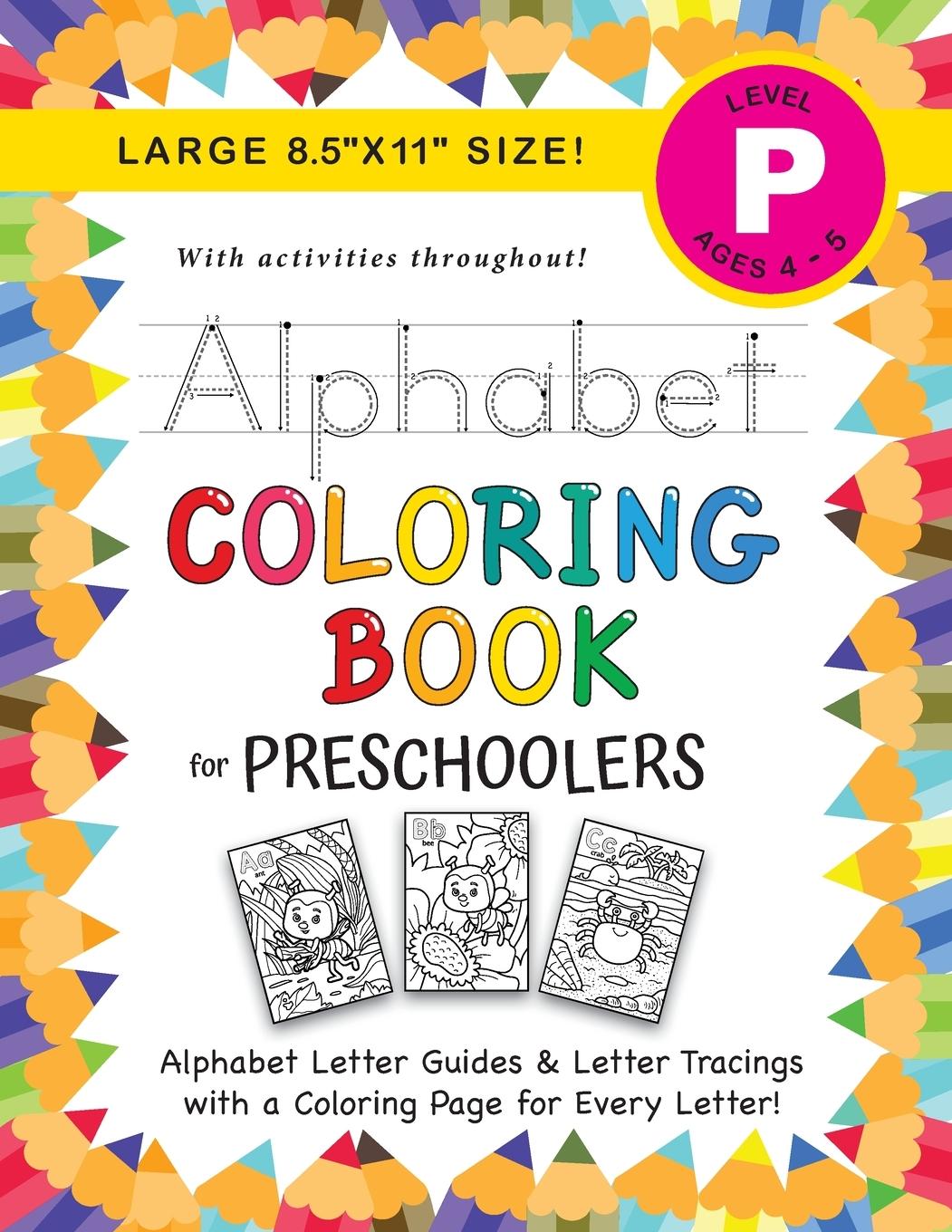 Vorderes Coverbild Alphabet Coloring Book for Preschoolers