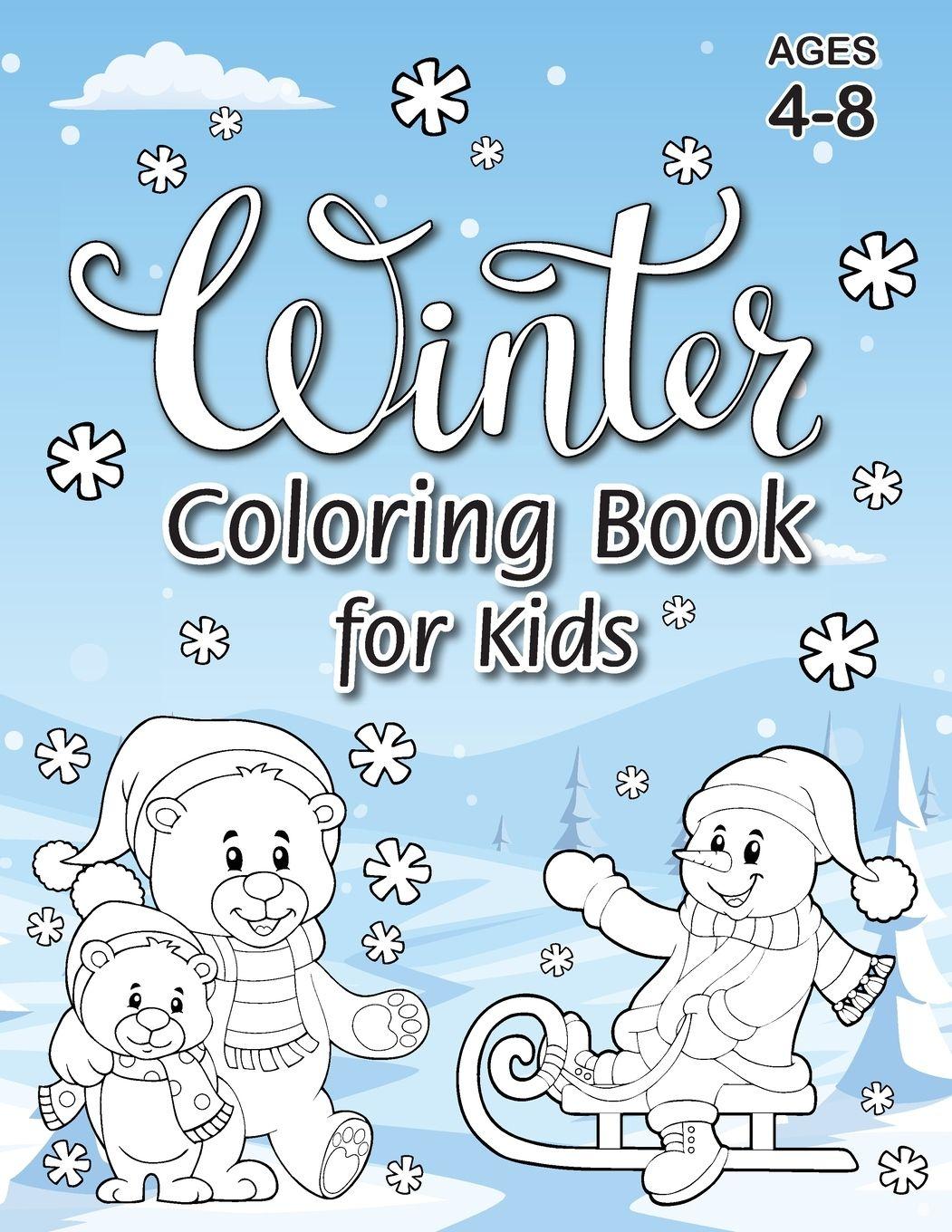 Vorderes Coverbild Winter Coloring Book for Kids