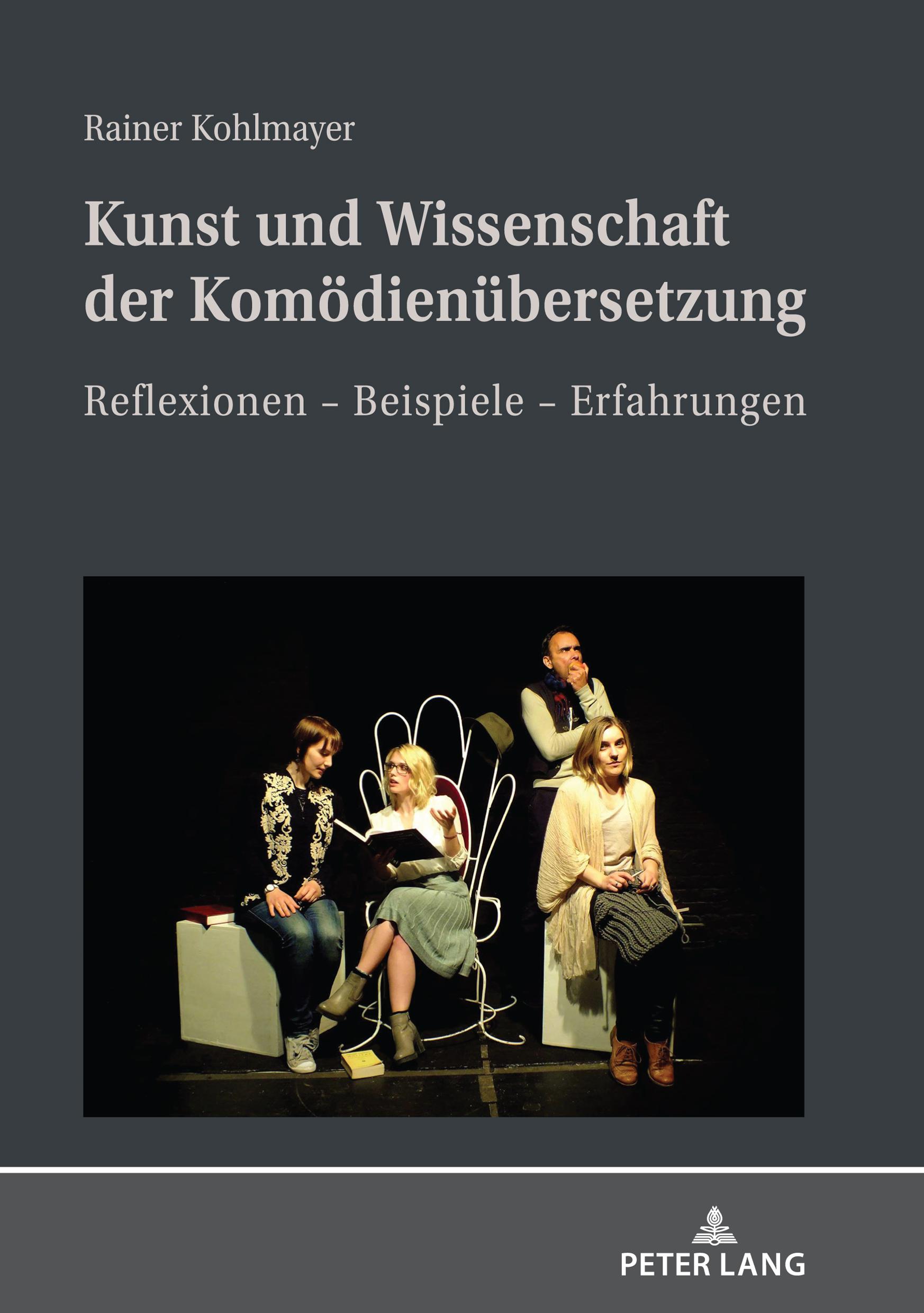 Vorderes Coverbild Kunst und Wissenschaft der Komödienübersetzung