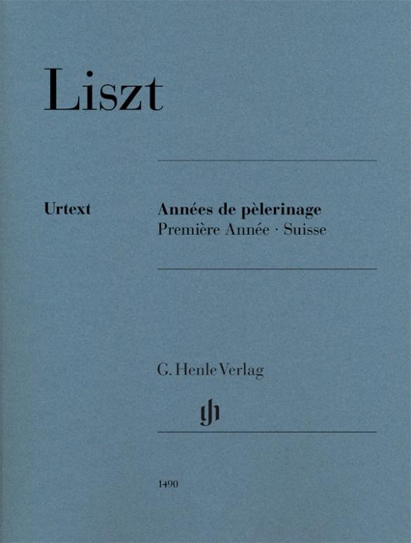 Vorderes Coverbild Liszt, Franz - Années de pèlerinage, Première Année - Suisse