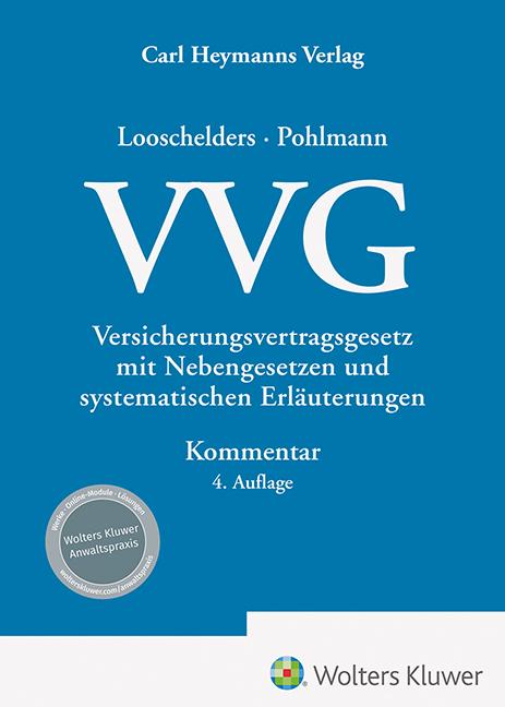 Vorderes Coverbild Versicherungsvertragsgesetz ( VVG )