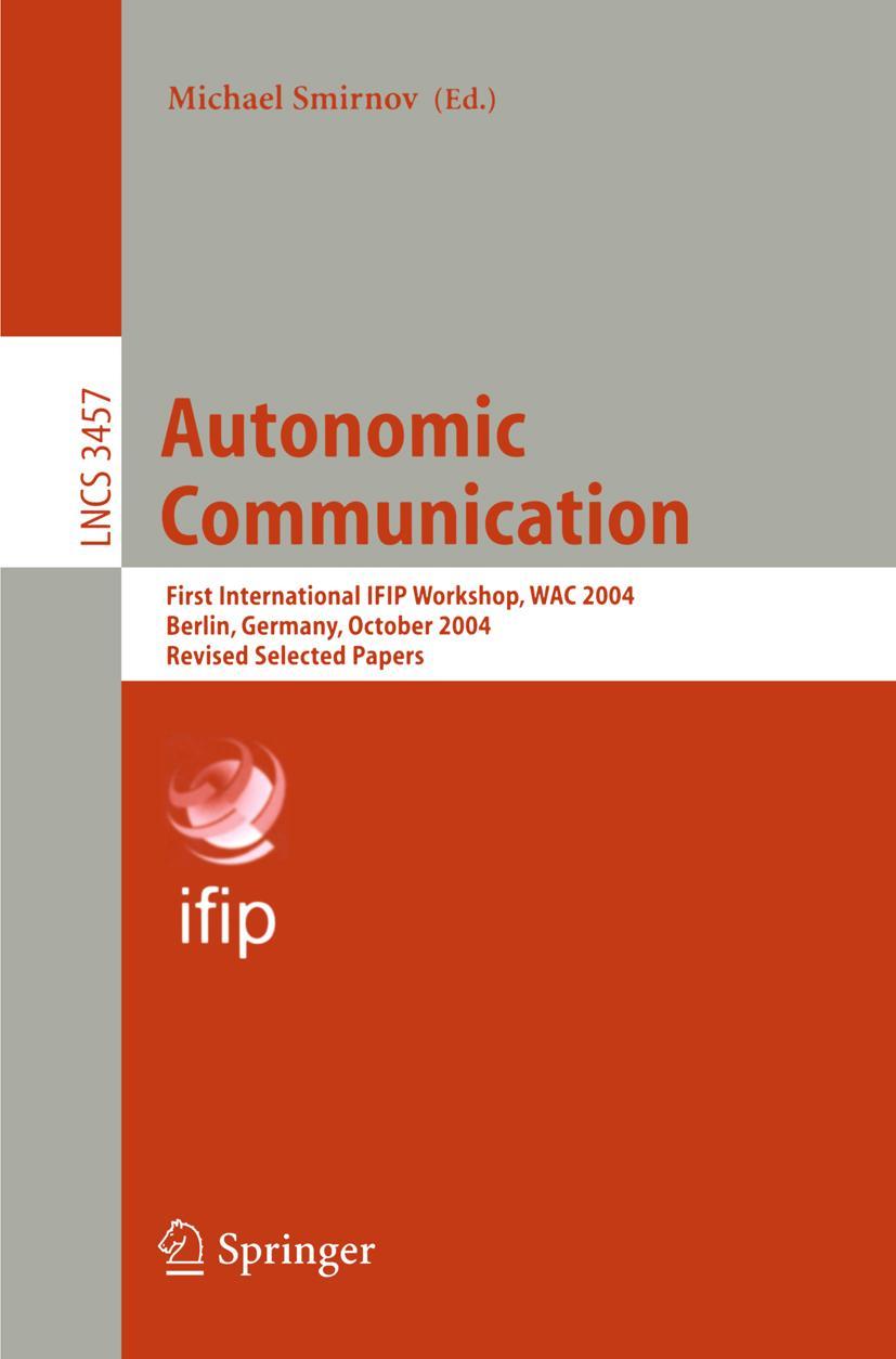 Vorderes Coverbild Autonomic Communication