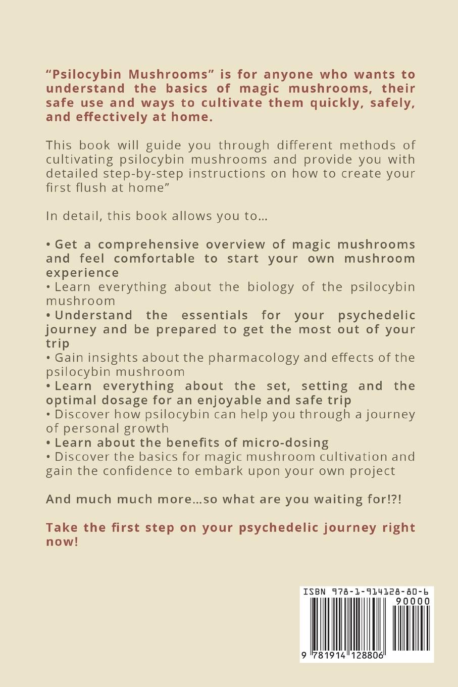 Rückseitencover Psilocybin Mushrooms