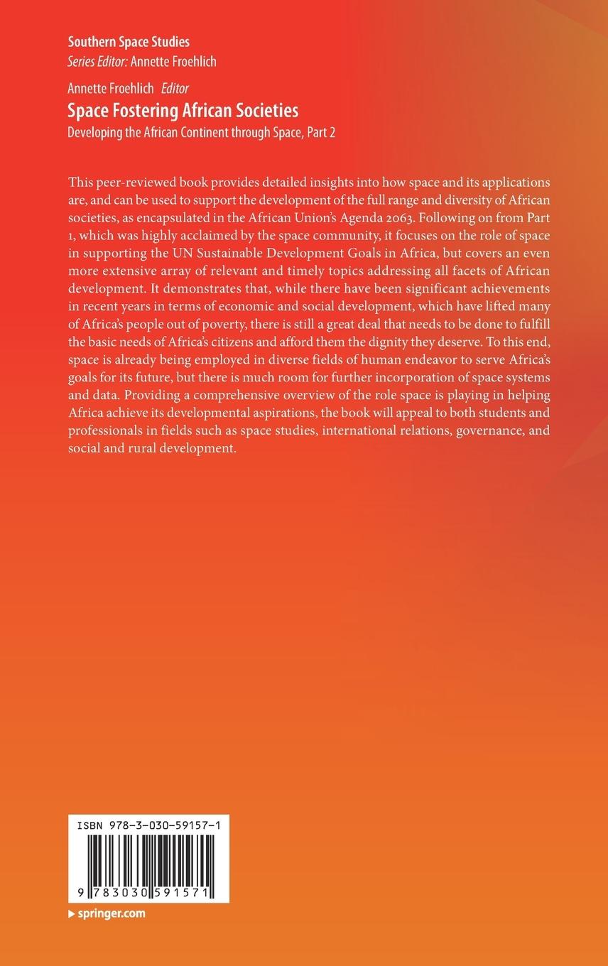 Rückseitencover Space Fostering African Societies