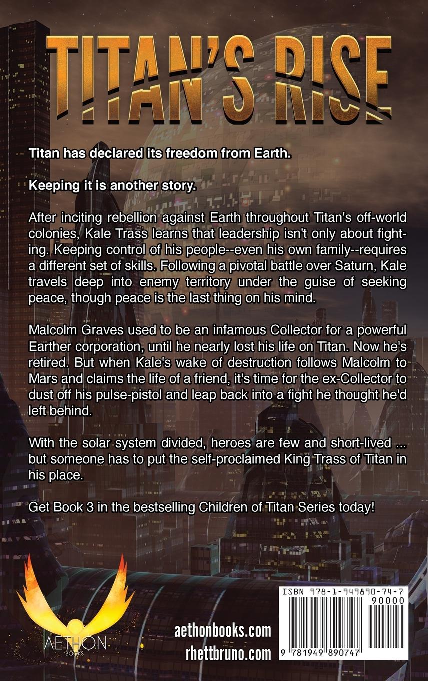 Rückseitencover Titan's Rise