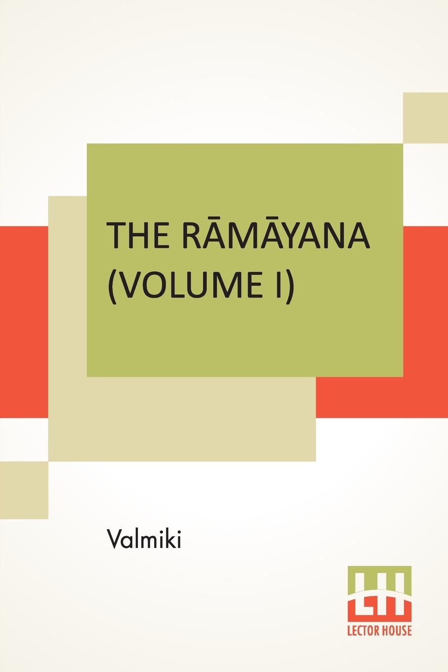 Vorderes Coverbild The R¿m¿yana (Volume I)