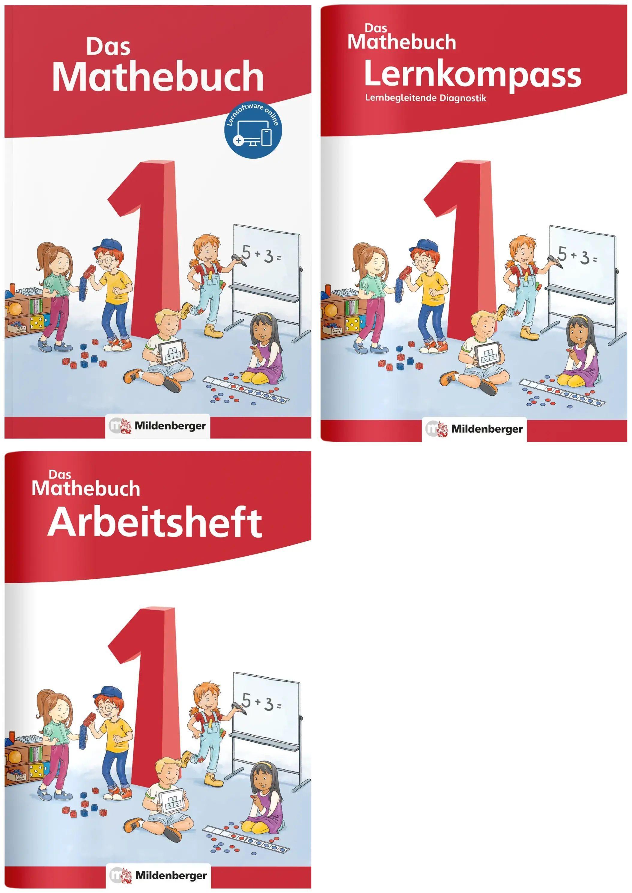 Vorderes Coverbild Das Mathebuch 1 - Neubearbeitung - Schülerbuch/Lernkompass/Arbeitsheft im Paket