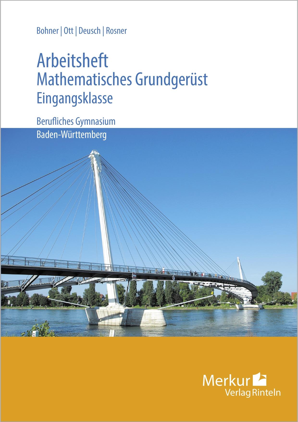 Vorderes Coverbild Mathematisches Grundgerüst. Arbeitsheft