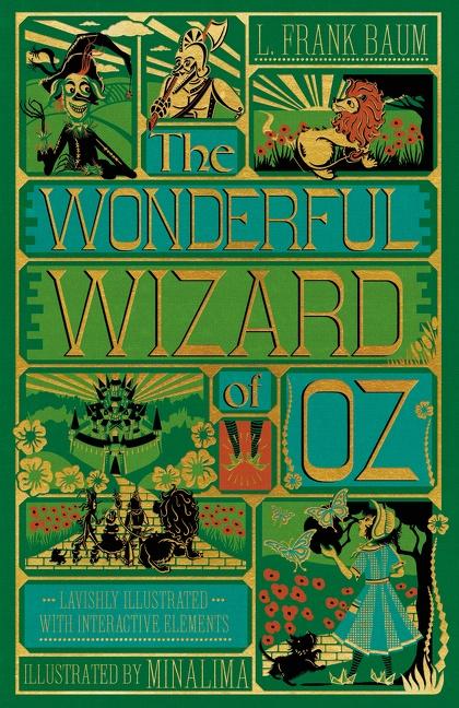 Vorderes Coverbild The Wonderful Wizard of Oz Interactive (MinaLima Edition)