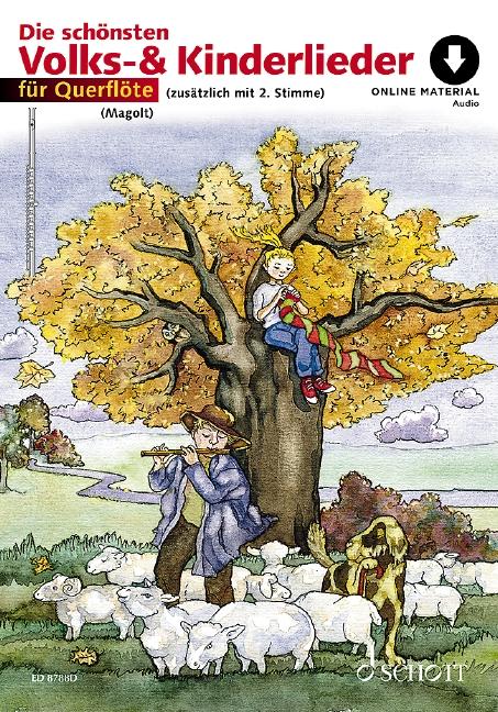 Vorderes Coverbild Die schönsten Volks- und Kinderlieder