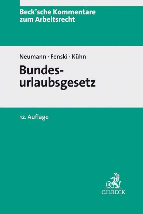 Vorderes Coverbild Bundesurlaubsgesetz