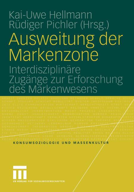 Vorderes Coverbild Ausweitung der Markenzone
