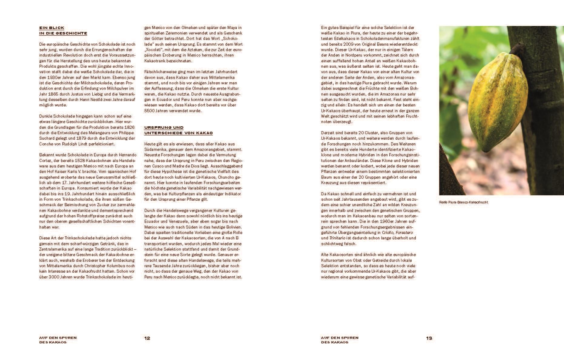 Beispielinhalt (Bild) Chocolat & Confiserie