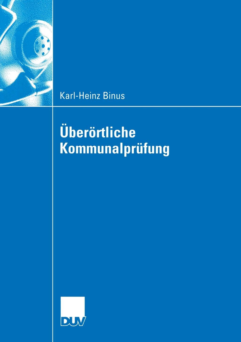 Vorderes Coverbild Überörtliche Kommunalprüfung
