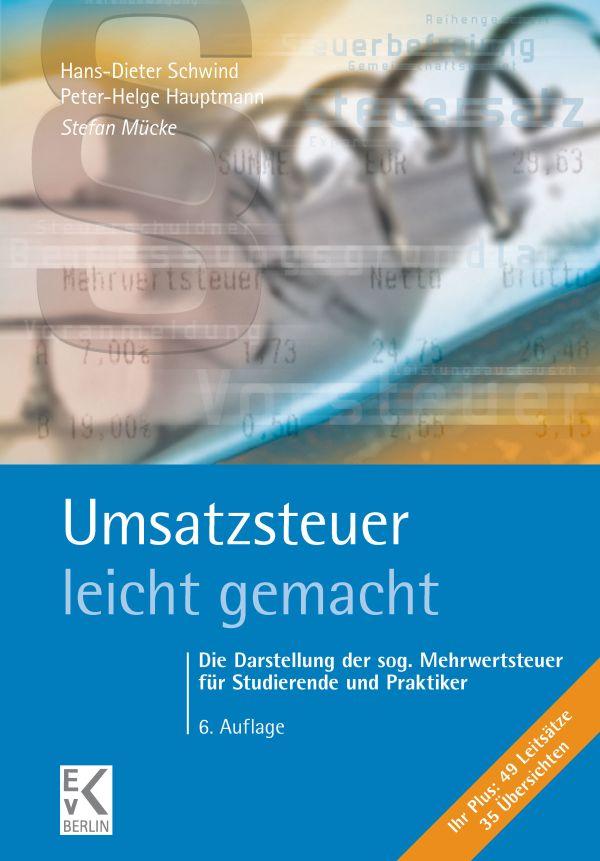 Vorderes Coverbild Umsatzsteuer - leicht gemacht.