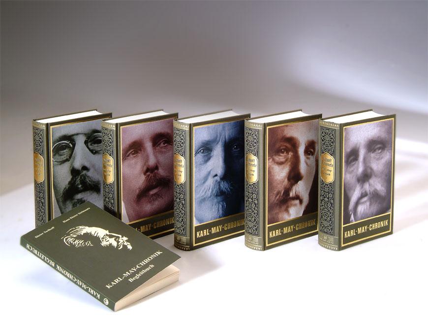 Vorderes Coverbild Karl-May-Chronik I-V