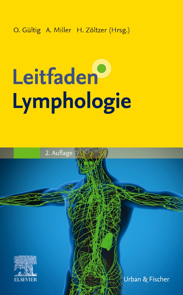 Vorderes Coverbild Leitfaden Lymphologie