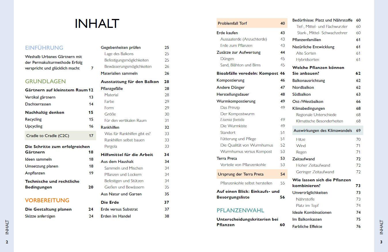 Beispielinhalt (Bild) Permakultur auf dem Balkon