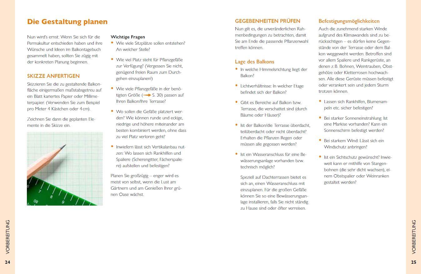 Beispielinhalt (Bild) Permakultur auf dem Balkon