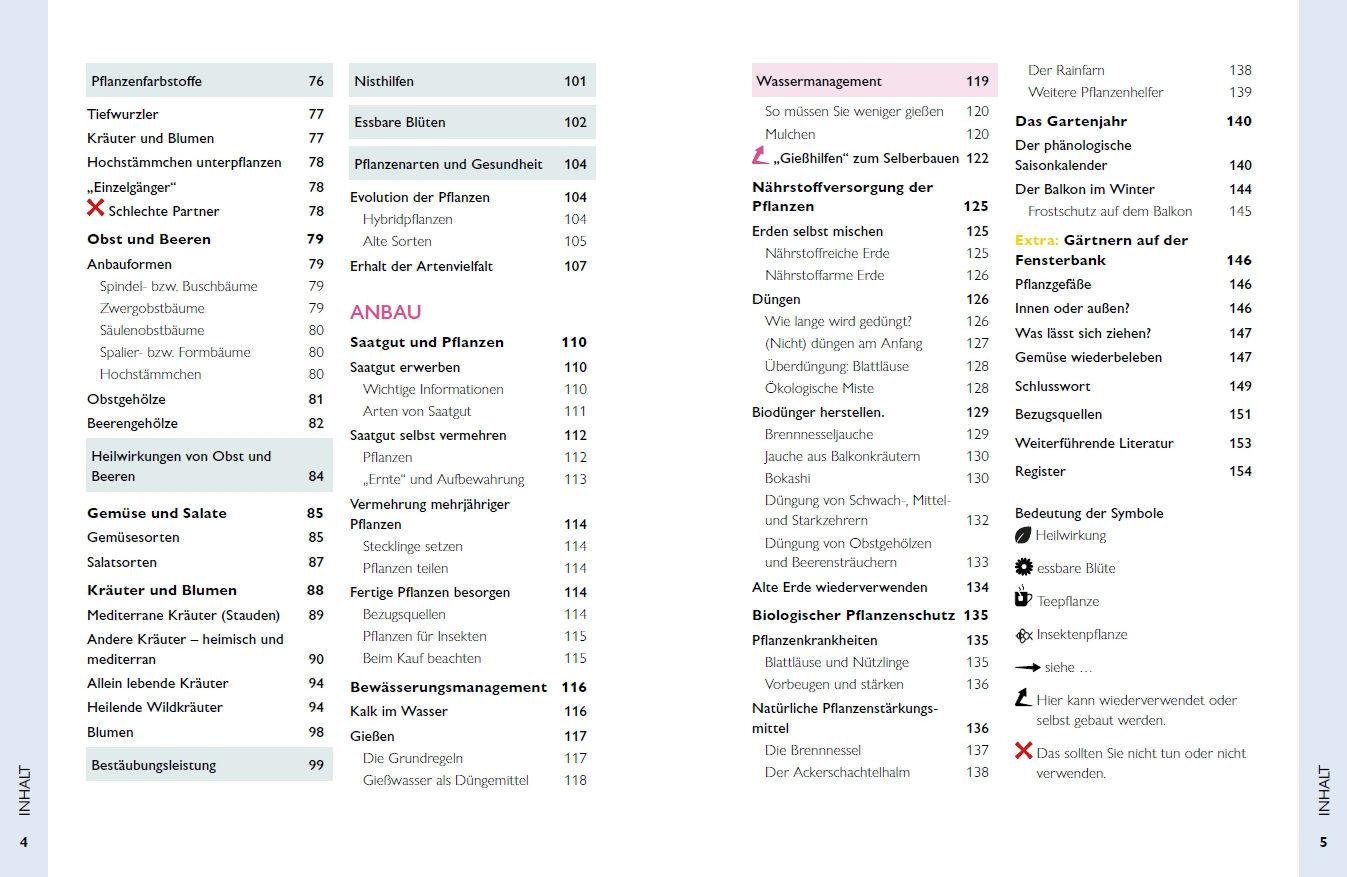 Beispielinhalt (Bild) Permakultur auf dem Balkon