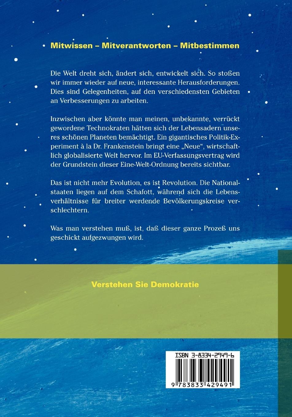 Rückseitencover Meine Erde - Unsere Erde