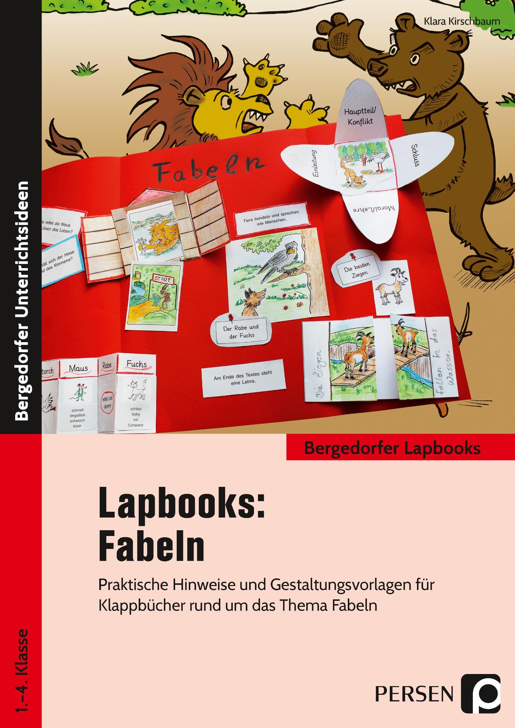 Vorderes Coverbild Lapbooks: Fabeln - 1.-4. Klasse