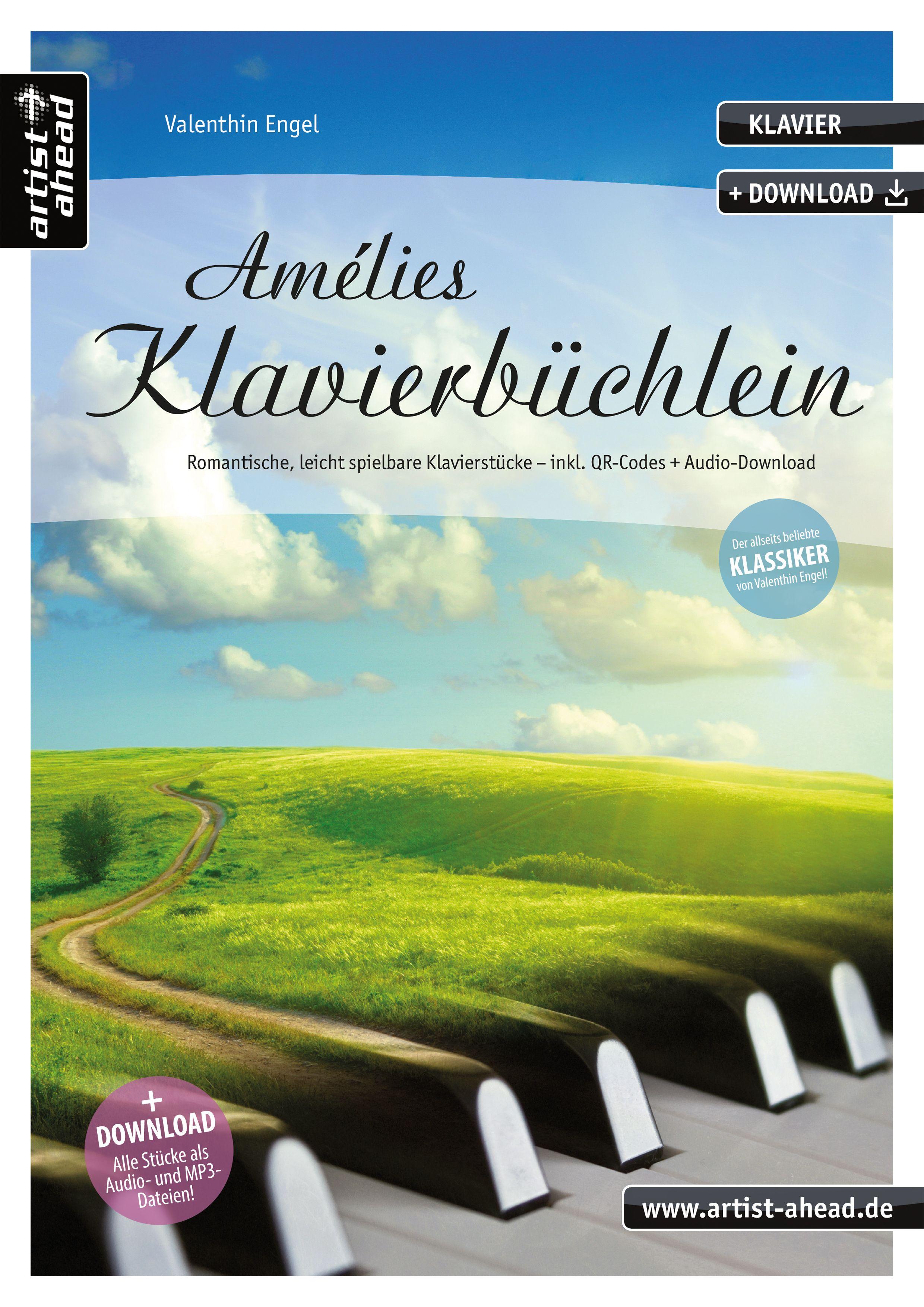 Vorderes Coverbild Amélies Klavierbüchlein