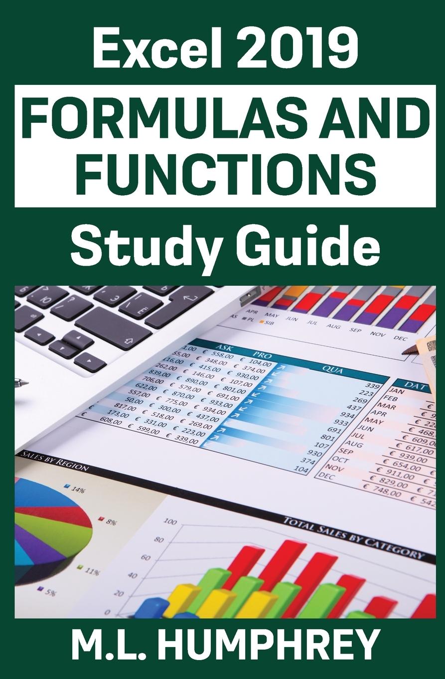 Vorderes Coverbild Excel 2019 Formulas and Functions Study Guide