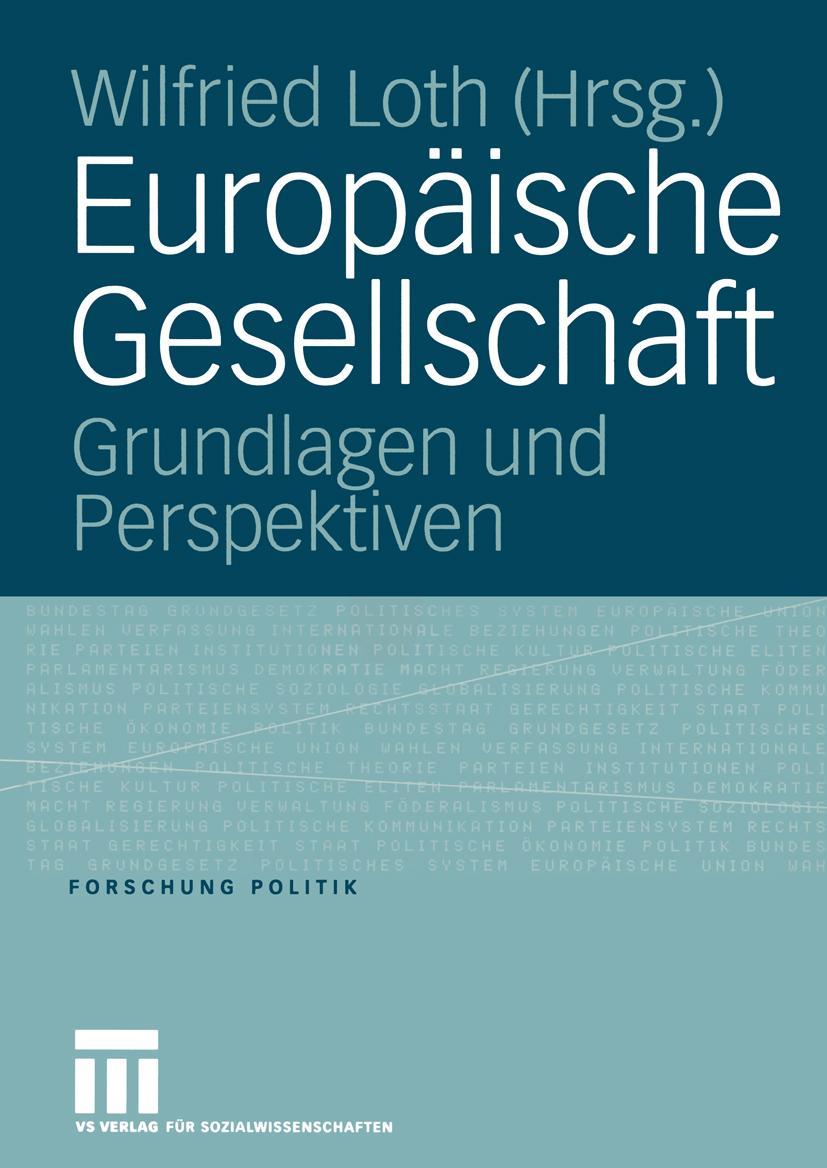 Vorderes Coverbild Europäische Gesellschaft